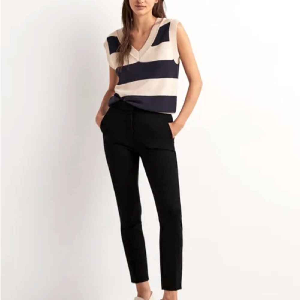 Boden black Hampshire 7/8 Pants SIZE 12